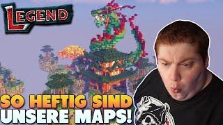 DIE HEFTIGSTEN MAPS! SEHT SELBST! - Minecraft Legend Info Video