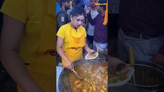 Cute Nepali Girl Selling Chicken Litti at Patna Marine Drive | Chicka Litti Patna