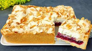 Mit diesem Kuchen werden Sie alle Arten von Kuchen vergessen. Einfaches und leckeres Rezept.