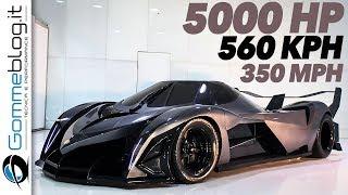 Devel Sixteen 5007 HP - WORLD FASTEST CAR ? Top Speed 350 MPH