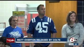 Indianapolis Colts released several players on Monday