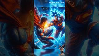 Superman vs Super Goku fight  ( Revenge for wonder woman ) MCU vs DC  #marvel #avengers #dc #viral