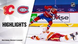 Flames @ Canadiens 1/28/21 | NHL Highlights