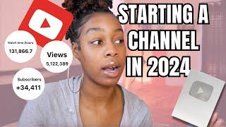 If I Started a YOUTUBE Channel in 2024, I Would do THIS....