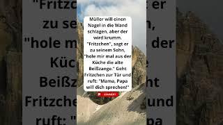 Die alte Beißzange! #humor #witze #funny #lustig #lachen #witzig  #flachwitz #mama #papa #muller