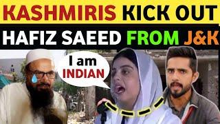 INDIAN GIRL FROM J&K SNUBS HAFIZ S@EED, PAKISTANI PUBLIC REACTION ON INDIA, REAL TV LATEST VIDEO