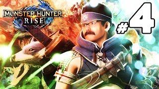 Monster Hunter Rise #4 - Mesmo sem o CONTROLE! eu terei o CONTROLE! kkkkk