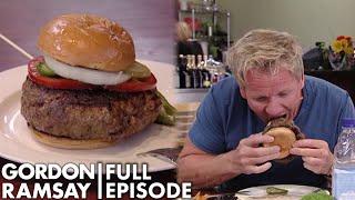 Gordon Ramsay Struggles To Eat A Giant Burger | FULL EP | Kitchen Nightmares