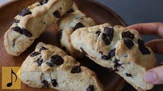 Chocolate Chunk Scones Like Starbucks Recipe【1 Minute Cooking】