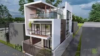 Architectural 3D Walkthrough Animation for Luxurious Duplex in Sylhet | Modern House Design