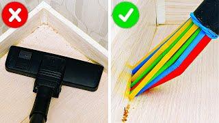 25 CRAZY SMART CLEANING HACKS