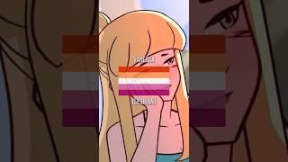 LGBT characters in my story animated #msa #edit #shorts #pride