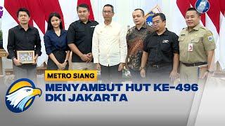 PJ Gubernur DKI Terima Kunjungan Perwakilan Redaksi Metro TV