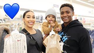 SHINE PICKS OUT HIS BABY BROTHERS  FIRST OUTFITS! *Too Cute*