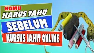 KELEBIHAN DAN KEKURANGAN KURSUS JAHIT ONLINE