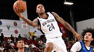 Jordan Hawkins Highlights | NBA Summer League 2024 Highlights | Pelicans vs. Magic