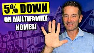 5% Multifamily Down Payment - Real Estate Investing Plan