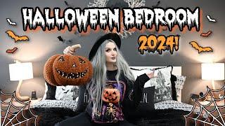 HALLOWEEN BEDROOM 2024! Decorate With Me!!!