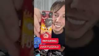 Repairing: Zvex Fuzzolo Guitar Pedal (Ep. 2) #zvex #fuzzpedal #guitarpedals #howto