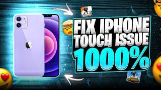 Fixed iPhone Touch Issue 1000% in 2024 | Multitouch Problem in Bgmi Pubg