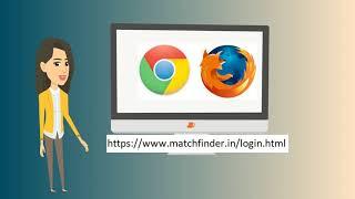 How to login to Matchfinder Matrimony?