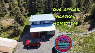 Tour of our Off Grid Alaskan Homestead | Tiny House Walkthrough