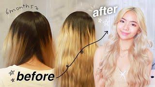 bleaching my roots AT HOME!!  ultimate guide tips & advice