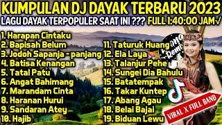 KUMPULAN DJ LAGU DAYAK TERBARU 2023 - REMIX LAGU DAYAK TERBARU 2023 FULL ALBUM