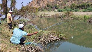 FISHING "SMALL SINGLE HOOK FLOAT FISHING TECHNIQUES WITH A BAAMFISHES "INDIAN EEL FISH CATCHING