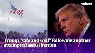 Trump “safe and well” following another attempted assassination, FBI investigating | Yahoo Australia