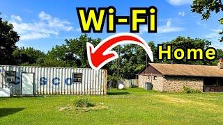 Easy WiFi in Garage, Shred, Shop Form your Home.