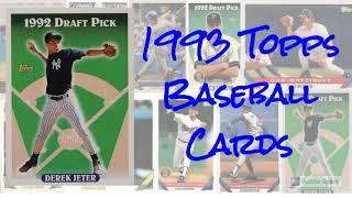 1993 Topps Baseball Cards – 10 Most Popular