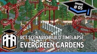 Real Life Theme Park Designer Plays RCT: Evergreen Gardens [part 1]