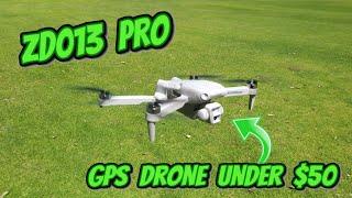 VERY AFFORDABLE New Camera GPS Drone for Beginners! | ZD013 Pro MAX