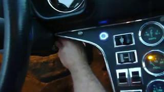 Push Button Start for the de Tomaso Pantera