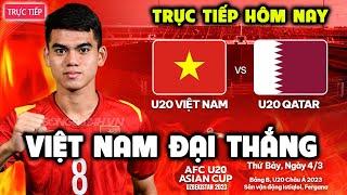 Trực Tiếp Bóng Đá Hôm Nay: U20 Việt Nam vs U20 Qatar | Trận Cầu Hấp Dẫn | Việt Nam Đại Thắng.