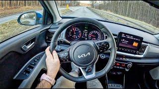 2023 Kia Stonic [1.2 DPI 84HP] |0-100| POV Test Drive #1519 Joe Black