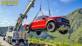 New Ford Raptor Launches Off a Mountain with NO DAMAGE!