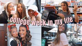 College week in my life | cheer performance, studying, valentine’s day!