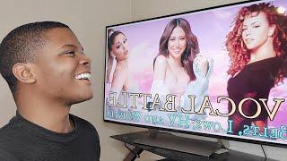 Ariana Grande vs Morissette Amon vs Mariah Carey - FULL RANGE VOCAL BATTLE [F2-D8] (REACTION)