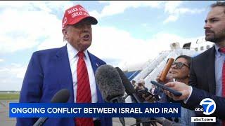 Trump clashes with director of national intelligence on getting involved in Iran