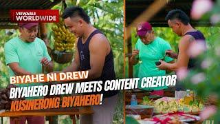 Biyahero Drew meets content creator Kusinerong Biyahero! | Biyahe ni Drew