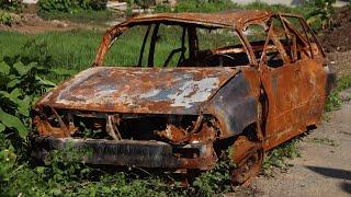 Full restoration of a burnt car | Miraculous restoration