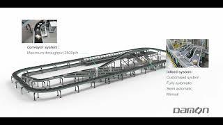 Damon Cross Belt Sorter Product introduction video