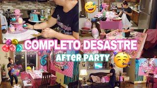 LIMPIEZA DESPUÉS DEL CUMPLEAÑOS  LIMPIA CONMIGO  AFTER PARTY CLEANING MOTIVATION ️ Cleaning Video