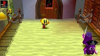 Pac-Man World - Gameplay PSX / PS1 / PS One / HD 720P (Epsxe)