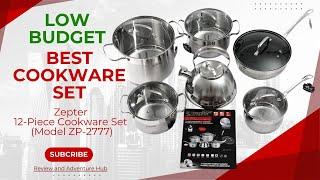 Unboxing Zepter 12 Pieces Cookware Set (Model ZP-2777) - Elevate Your Culinary Experience!