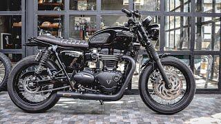 Custom modified  Build Triumph Bonneville T120 | Hercules Exhaust Pipe Sound (2021)