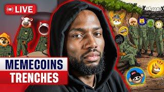 Memecoins Trenches. I Will Keep On Bidding. The Memecoin Show #50