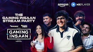 The Gaming Insaan Launch Party Stream ft. Triggered Insaan